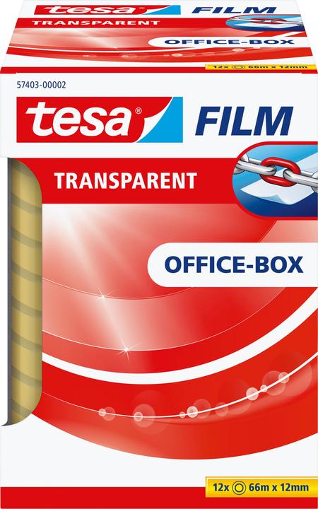 Immagine prodotto tesa 1tesafilm TRASPARENTE - con forte adesione - non invecchia e resiste agli strappi (12 mm)