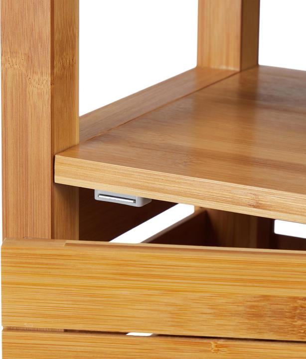Actual product image Relaxdays Bathroom Shelf (33 x 25.5 x 119 cm)