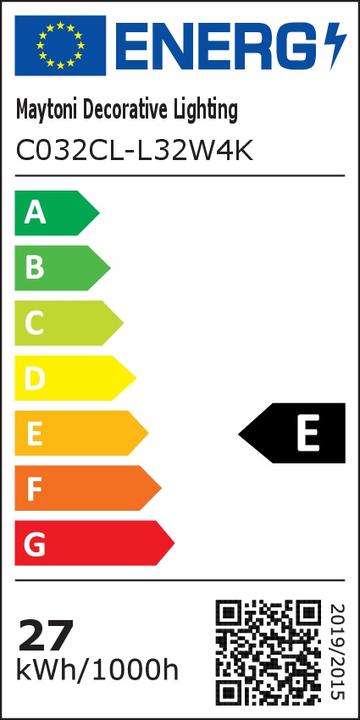 Energy Label Maytoni Zon (2800 lm)