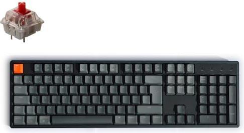 Image du produit Keychron Key K10 Full Alu RGB Key Red H K10-J1-FR (DE, Filaire)