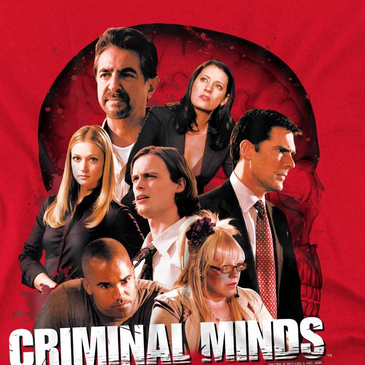 Actual product image Criminal Minds Mens Brain Trust T-Shirt (4XL)
