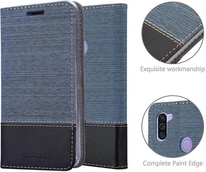 Produktbild Cadorabo Book Jeans Optik Cover (Samsung Galaxy A11, Samsung Galaxy M11)