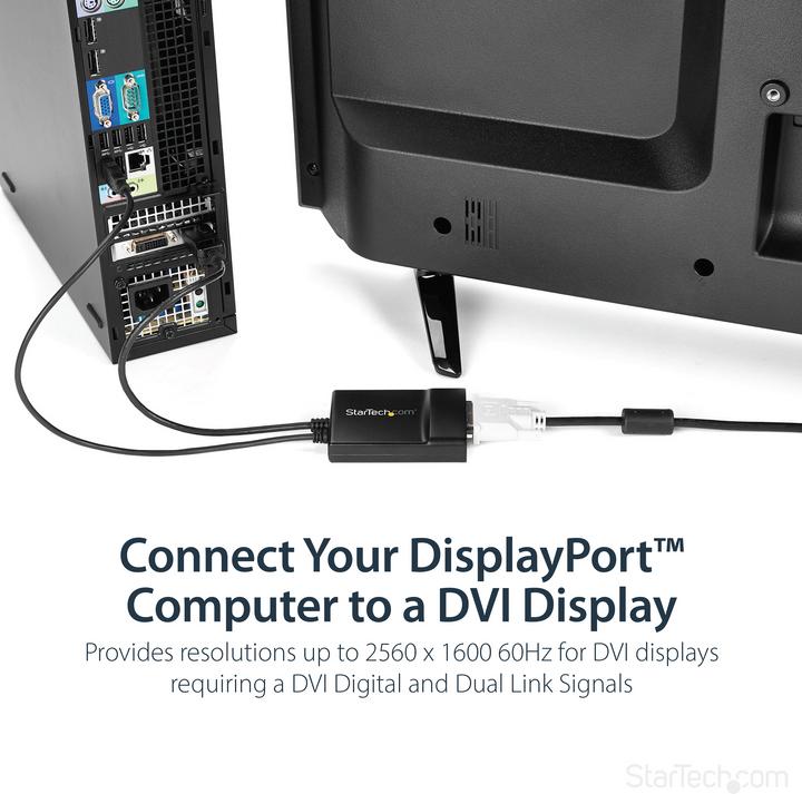 Produktbild StarTech DP To Dvi dl Active Adapter (DVI, 54.90 cm)