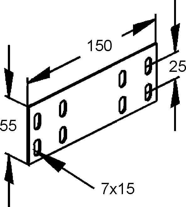 Image du produit Niedax Raccord de gouttière