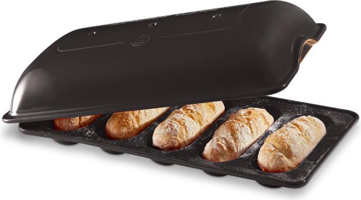 Immagine prodotto Emile Henry EH795519 Fornaio mini baguette, ceramica, antracite