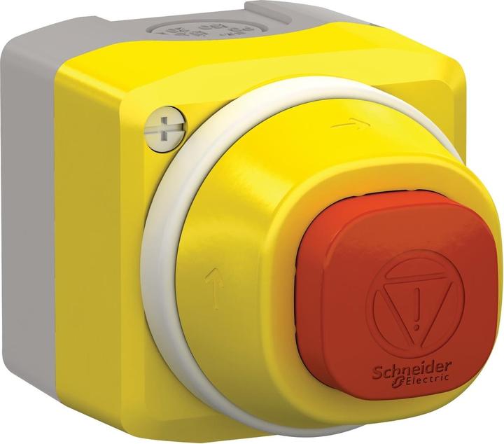 Produktbild Schneider Electric Not Aus Taster Beleuchtbarer Aus/Not Halt im Gehäuse