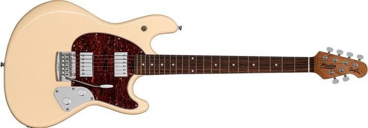Actual product image E-Gitarre, StingRay SR50, Buttermilk (Electric guitar, mahogany, Poplar, Maple)