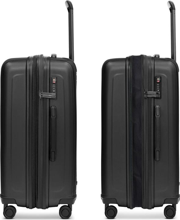 Actual product image Redolz Essentials 14 4-wheel suitcase set 3-piece with stretch fold (250 l, XL (from 140l))