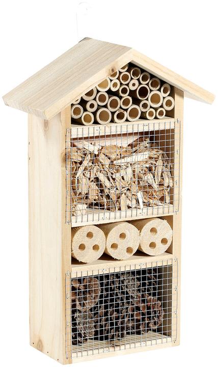 Image du produit Royal Gardineer Hôtel pour insectes Flora - Aide à la nidification pour les insectes utiles (Chrysanthèmes, Coccinelles, Guêpes creuseuses, Abeilles sauvages)