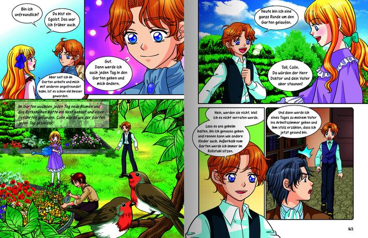 Produktbild MANHWA – Klassiker für Kids – Der geheime Garten (Deutsch, Frances Hodgson Burnett, 2025)
