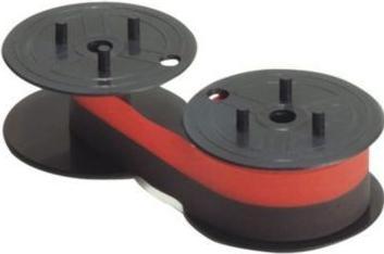 Actual product image Casio Nylon ribbon black/red (1.30 cm, Black, Red)
