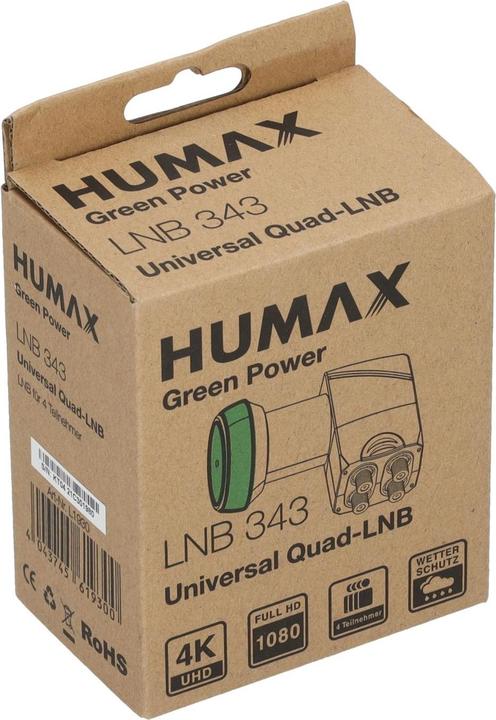Immagine prodotto Humax Green Power Quad LNB (Quad LNB)