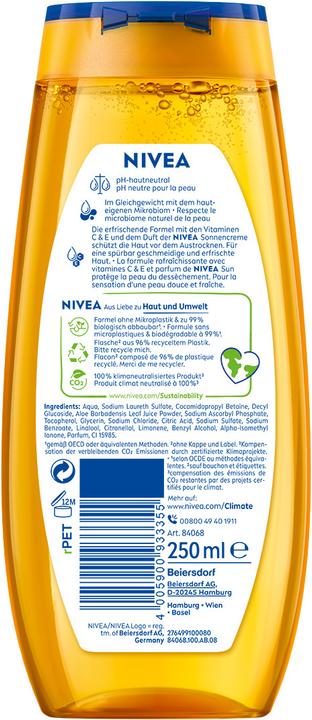 Actual product image NIVEA Love Sunshine (250 ml)