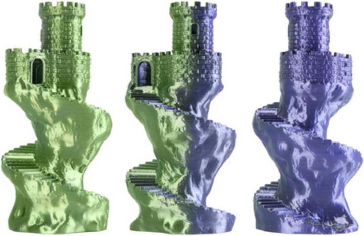 Actual product image Filament · PLA Magic SILK · VIVID LAVENDER · 1.75mm · 1kg (PLA, 1.75 mm, 1000 g, Multicoloured)