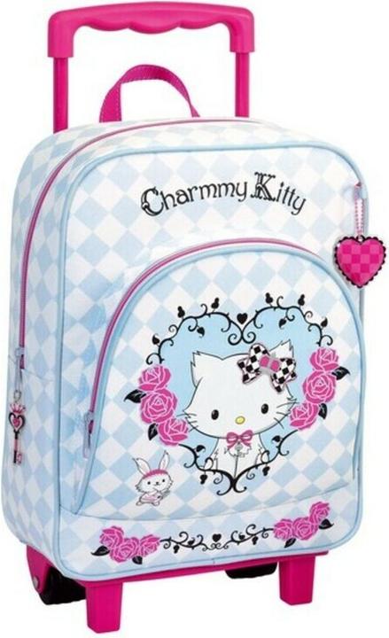 Produktbild Safta Zusammenklappbarer Rucksack-Trolley Pink 30 x 85 x 23 cm (23 l)