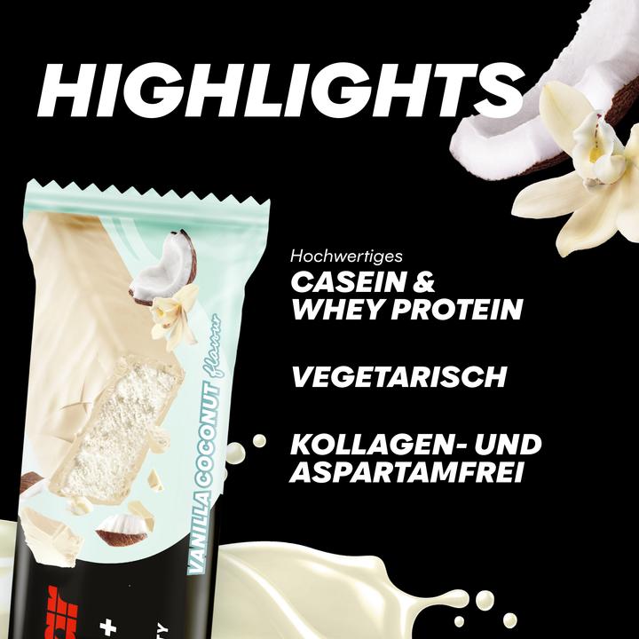 Actual product image Powerbar ProteinPlus 30% (Vanilla, Coconut, 15 pcs., 825 g)