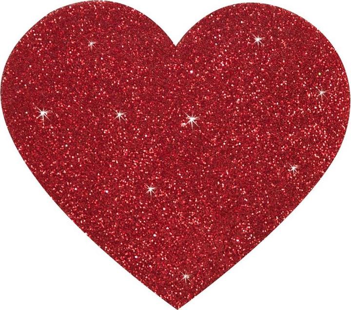 Actual product image Cottelli Collection Titty Sticker Heart