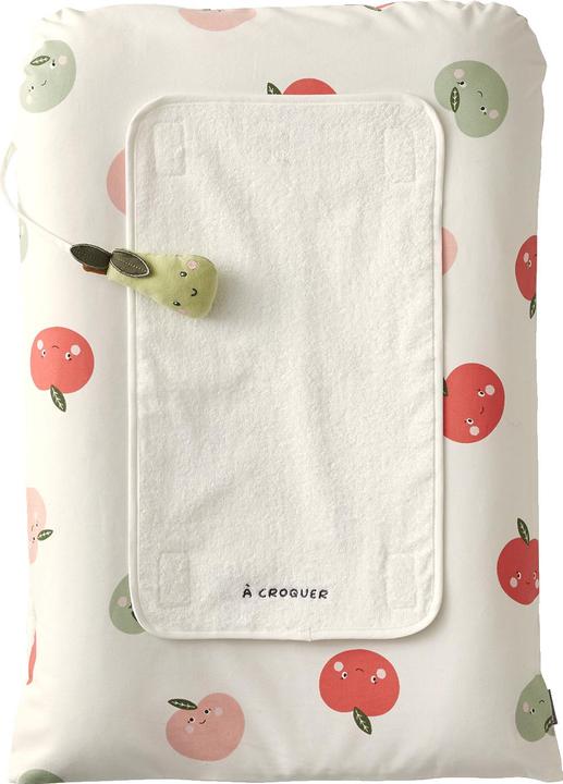Image du produit Vertbaudet Matelas à langer bébé avec housse "Pomme