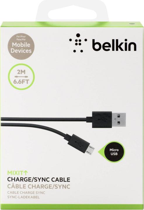 Produktbild Belkin Mixit (2 m, USB 2.0, 2.50 W)