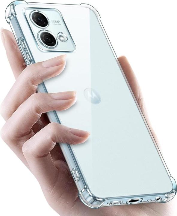 Produktbild Screenguard Motorola Moto G84 5G Hülle Crystal Soft Airbag Bumper (Motorola Moto G84)