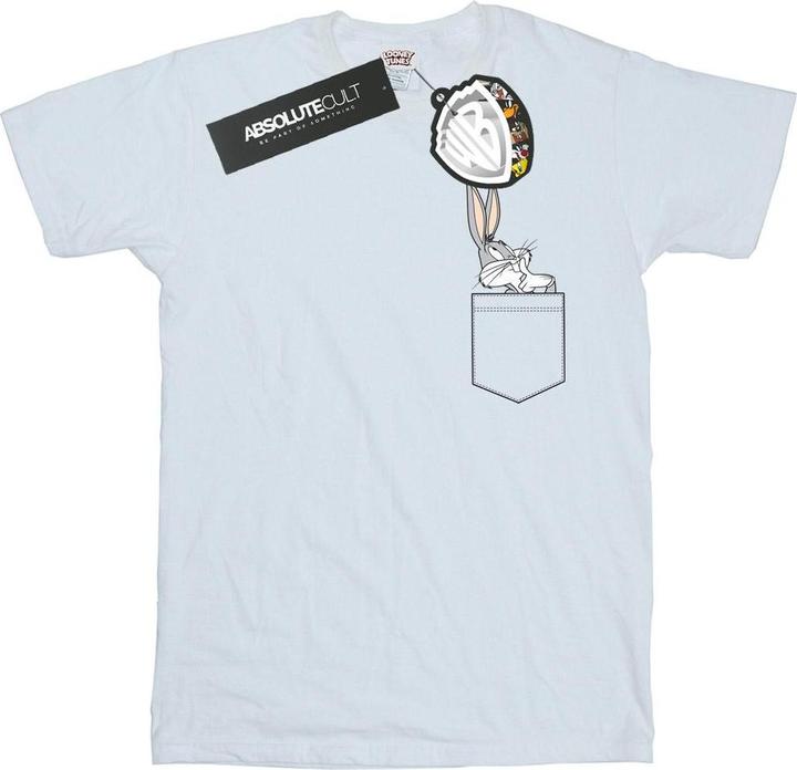 Produktbild Looney Tunes Bugs Bunny Faux Pocket TShirt (L)