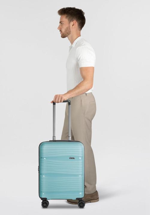 Produktbild D&N Travel Line 4300-Plus 4 Rollen Kabinentrolley S 55 cm mit Dehnfalte (37 l, Handgepäck (bis 50l))