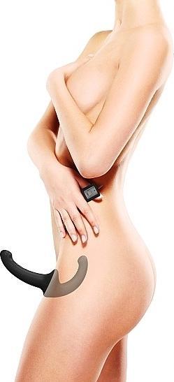 Immagine prodotto Ouch! Strapon vibrante in silicone senza spalline