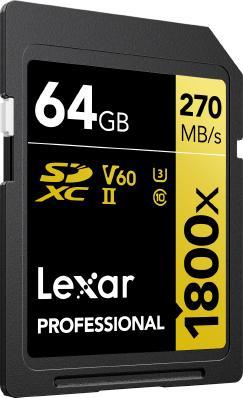 Image du produit Lexar Professional (64 Go, SDXC, U3, UHS-II)