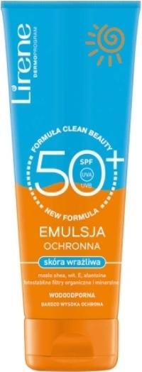Produktbild Lirene Sun Protective Emulsion For Sensitive Skin Spf 50+ 120Ml (Sonnencreme, SPF 50+, 120 ml)