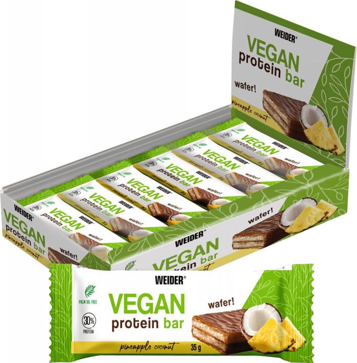 Image du produit Weider Vegan Protein Wafer Bar (1 pcs, 420 g)