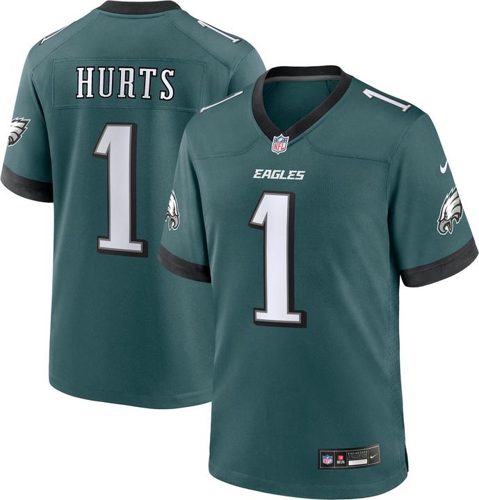 Nike Philadelphia Eagles Home Game Jersey Hurts 1 S (S)