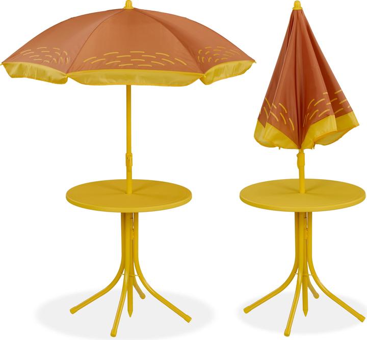 Actual product image Relaxdays Kid?s Furniture Set, Folding Chairs & Table