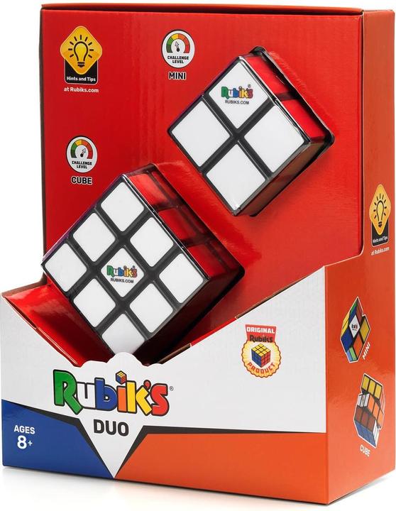 Actual product image Rubik's 6064009 SPIN MASTER - RUBIKS - Duo Pack 3x3 + 2x2 NEW 3-2022 (3 x 3, 2 x 2)