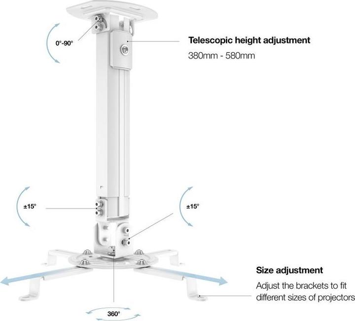 Produktbild Multibrackets Halterung (Decke)