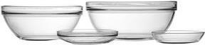 Ritzenhoff & Breker Snap by R & B Glass Bowl "4All" (W)120 x (D)120 x (H)60 mm round, dishwasher safe (0.35 l, 6 x)