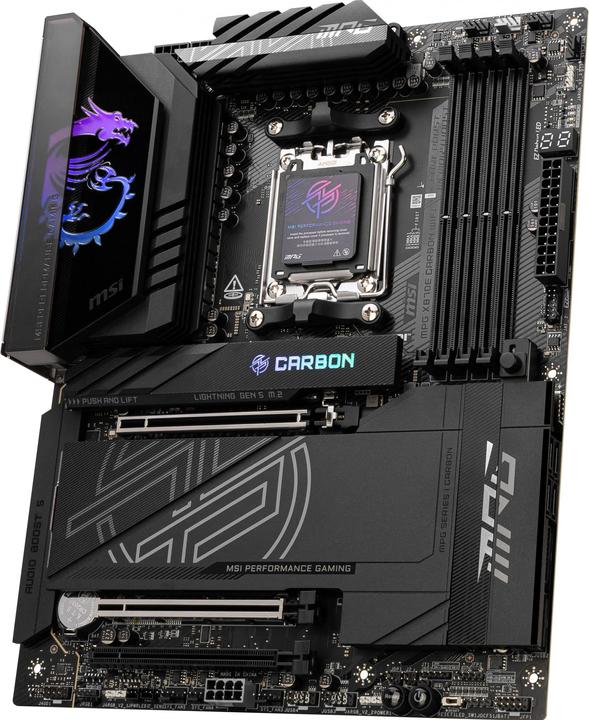 Produktbild MSI MPG X870E Carbon WiFi (AM5, AMD X870E, ATX)