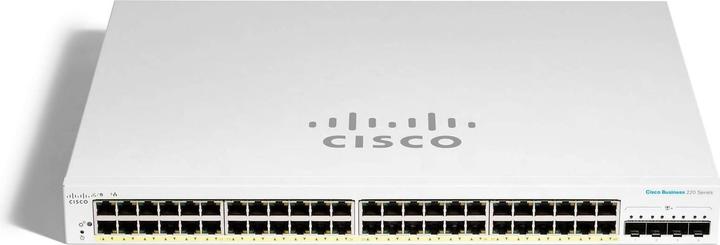 Image du produit Cisco PoE+ Switch CBS220-48P-4G 52 Port (52 Ports)