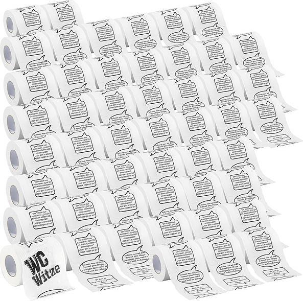 Actual product image Infactory Toilet paper "Jokes", 10 rolls (10 x)