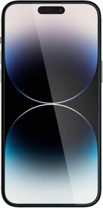 Actual product image Spigen Games Glas.TR Slim iPhone 14 Pro AGL05222 tempered glass (1 Piece, Apple iPhone 14 Pro)