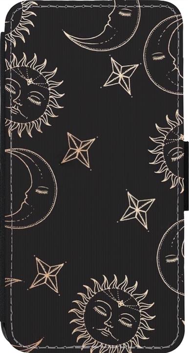 Immagine prodotto PhoneLook Cover Portafoglio nero Soli e Lune (Apple iPhone 14 Pro)