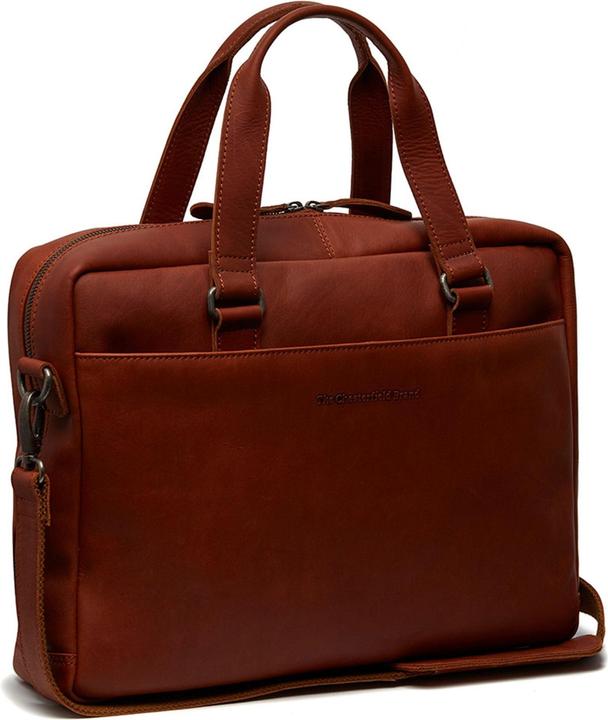 Chesterfield Leren Laptoptas 15 inch Colorado Cognac (15.40")
