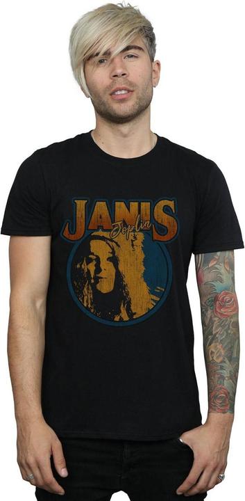 Produktbild Janis Joplin Distressed Circle TShirt (3XL)