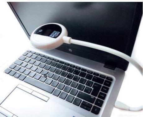 Actual product image 59S MiniSun1 premium LED notebook lamp USB