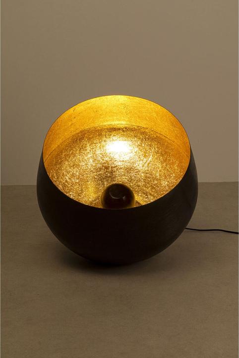 Image du produit Kare Design Lampe de sol Apollon Smooth noire ronde 50 (E27)