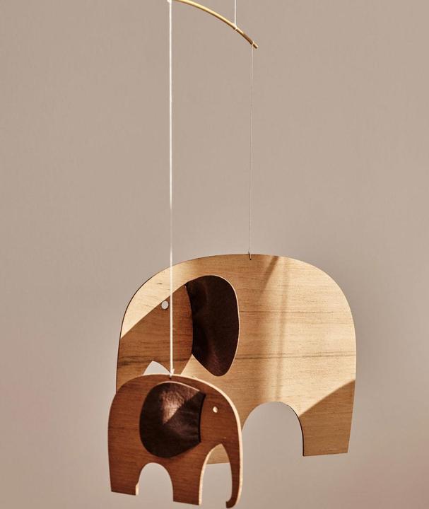 Produktbild Flensted Mobiles Elefantenparty Mobile Holz