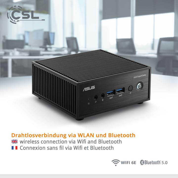 Image du produit CSL Mini PC ASUS PN42 N200 / 1000 Go M.2 SSD / 16 Go RAM / Win 11 Famille (Intel N200, 16 Go, 1000 Go, Intel UHD Graphics)