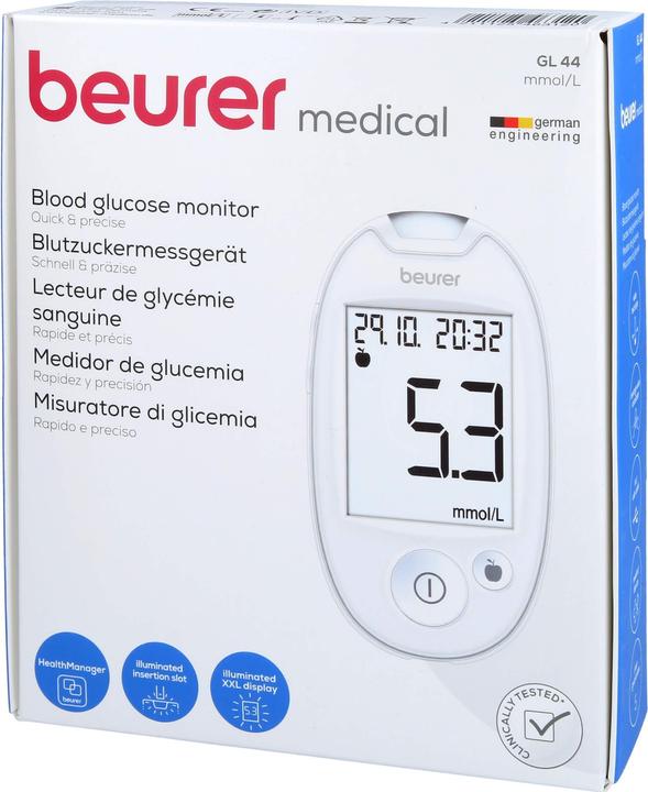 Actual product image Beurer Gl44 (Glucose monitors)