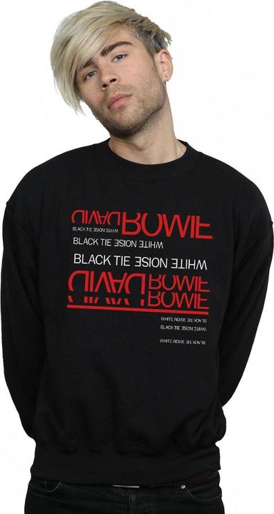 Immagine prodotto David Bowie Black Tie White Noise Felpa Uomo (L)