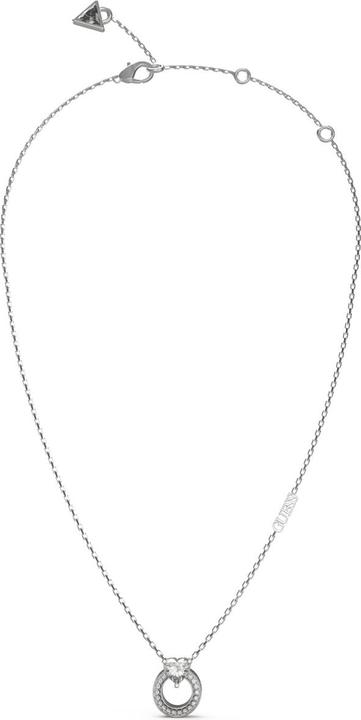 Immagine prodotto Guess Collana HEART CRYS CIRCLE NK da 16-18 pollici (Acciaio inossidabile)