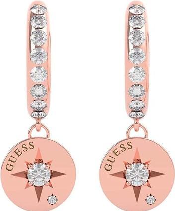 Guess Bronze earrings with pendants Wanderlust UBE20022 (L)